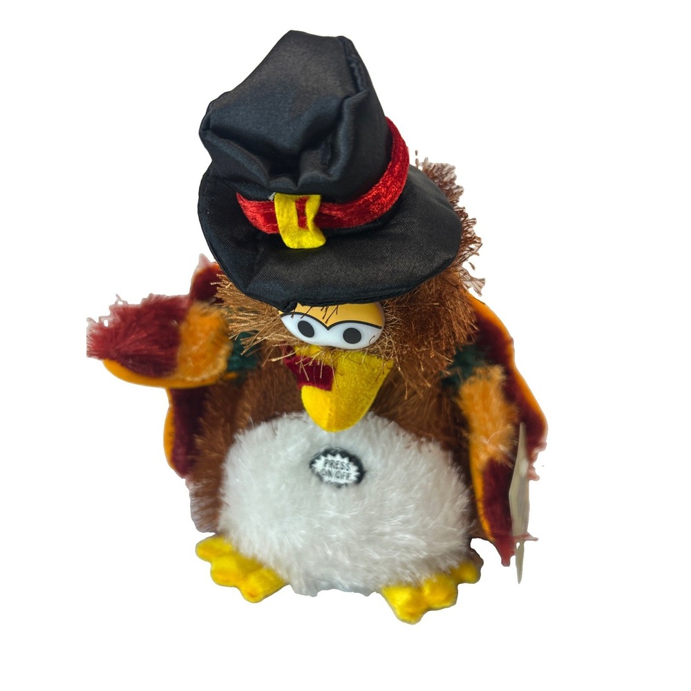 Dan Dee Collector's Choice Animated Musical Turkey Dancing Extending Neck Plush